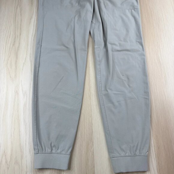Lululemon Mens Gray Solid Drawstring Warpstrem Classic Joggar Pants Size Medium - Picture 5 of 13